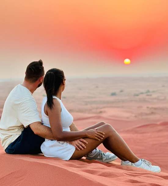 sunrise desert safari with camel ride